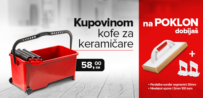 AKCIJA - KOFA ZA KERAMIČARE 20L + POKLON
