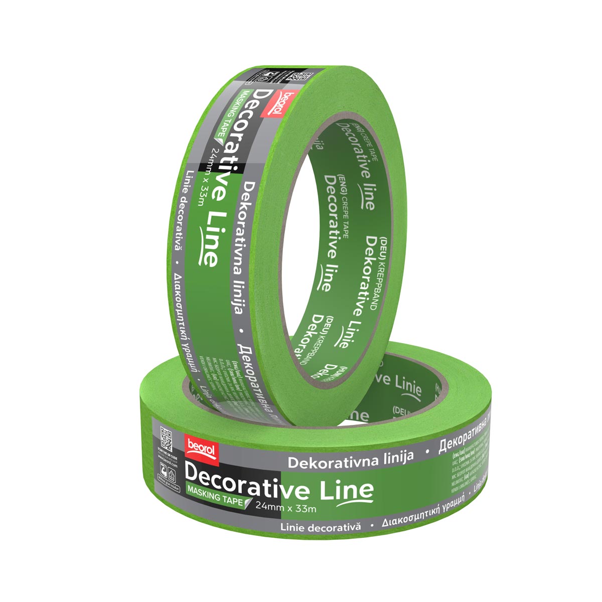 Krep traka Deco line 24mm x 33m 