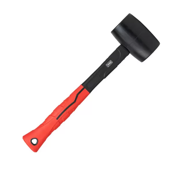 Čekić gumeni fiber drška 450g 