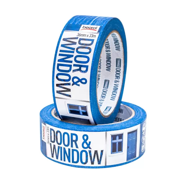 Krep traka za zaštitu vrata i prozora 36mm x 33m, 80ᵒC 