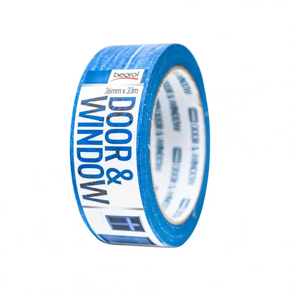Krep traka za zaštitu vrata i prozora 36mm x 33m, 80ᵒC 