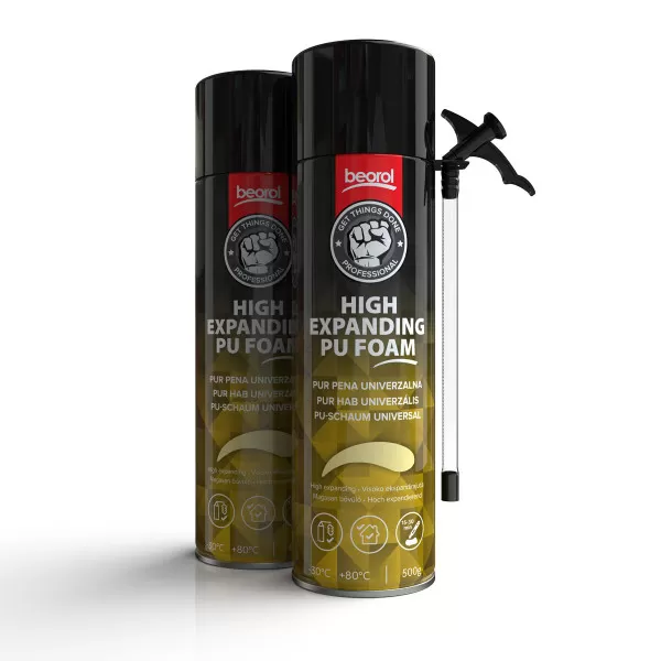 Pur pjena visoko ekspandirajuća u spreju, 500ml 