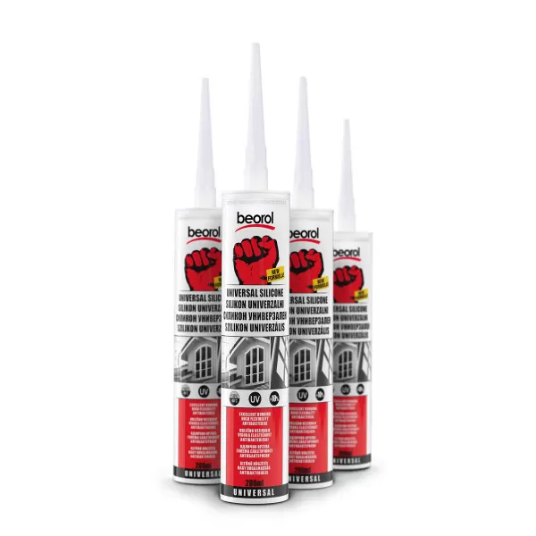Silikon acetat univerzal 280ml, transparent 