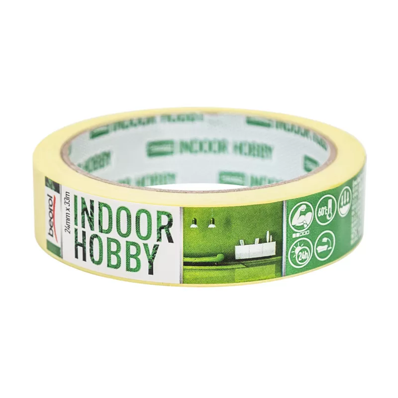 Krep traka Indoor Hobby 24mm x 33m, 60ᵒC 