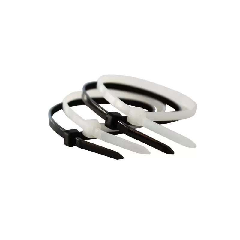 Vezica plastična bijela 4.8x300mm 100kom 